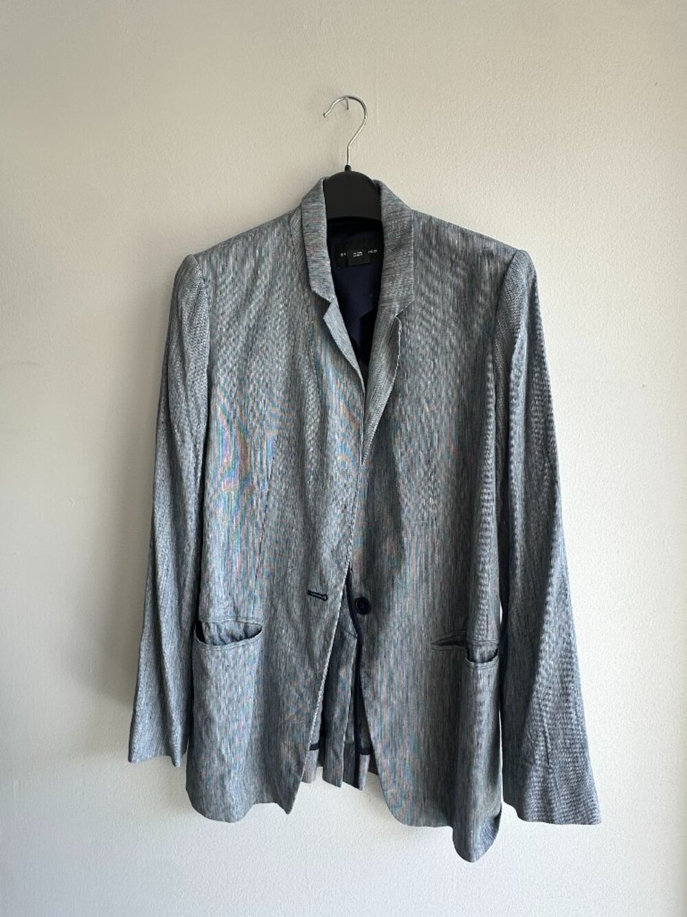 Club Monaco Hadarahh Linen Blazer 00 - Picture 4 of 5